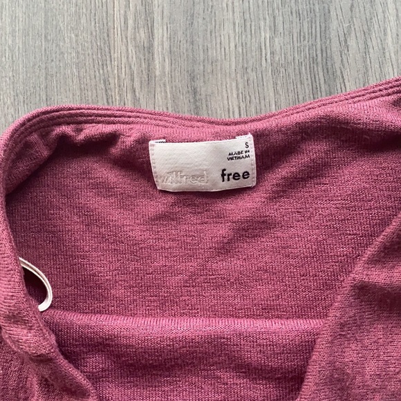 Burgundy Wilfred Tube Top - Picture 3 of 4